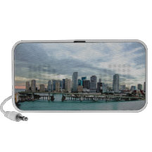 Ufergegend-Skyline Miamis FL Mp3 Speaker
