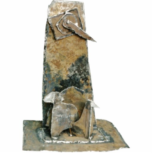 Uhr-Foto-Skulptur Acryl Ausschnitte