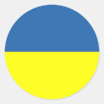 UKRAINE-FLAGGE AUFKLEBER