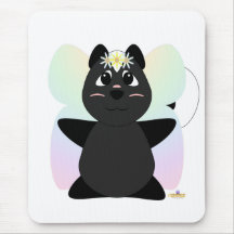 Umarmbares feenhaftes Stinktier Mousepad
