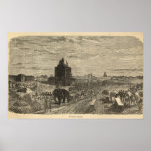 Umgebung von Delhi, 1857 Plakate