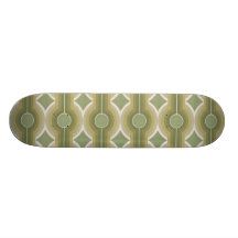 Ummauert in Retro Skateboardbretter