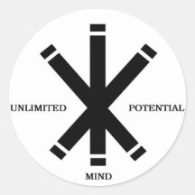 UMP Logo 3 FEUERWERKS-WORT-JPEG Sticker