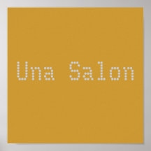 Una Salon Posterdrucke