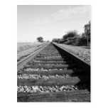 Unbegrenzte Eisenbahn-Postkarte