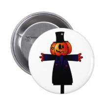 UNEINHEITLICHE PUMPKINHEAD VOGELSCHEUCHE mit TOPHA Buttons