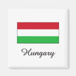 Ungarn-Flaggen-Entwurf Kühlschrankmagnete