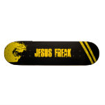 Ungewöhnliches Gelb Jesuss Stripes Schmutz Personalisierte Skatedecks