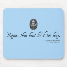 Ungewöhnliches Geschenk Shakespeare Mousepad #3.