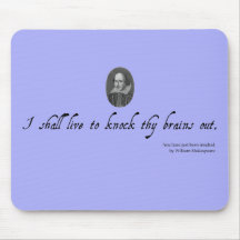 Ungewöhnliches Geschenk Shakespeare Mousepad #4.