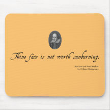 Ungewöhnliches Geschenk Shakespeare Mousepad #6.