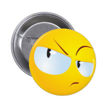 Ungläubiges Lächeln Anstecknadelbutton
