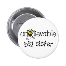 Unglaublicher Knopf der großen Schwester Button