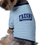 Uni-Artt-shirts Fresnos Kalifornien Hundebekleidung