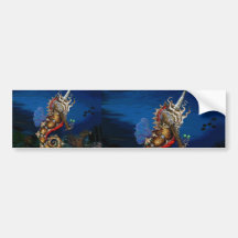 Unicorn-Pegasus-Seepferd Autosticker