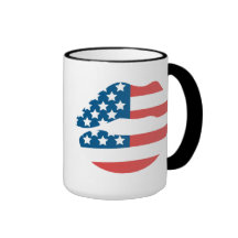 UNITED STATES FLAG america Taza De Café
