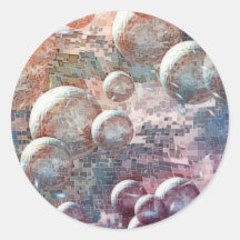 Universell Runder Sticker
