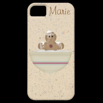Unordentliche Lebkuchen-Mann iPhone 5 Abdeckung casemate hüllen