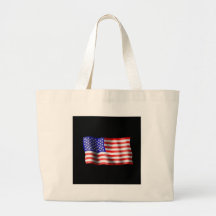 Unsere amerikanische Flagge Leinentasche
