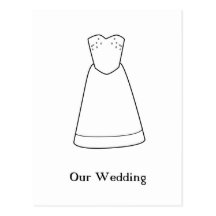 Unsere Hochzeit Postkarten