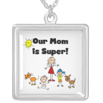 Unsere Mamma ist Superhalskette halsketten