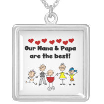 Unsere Nana und Papa sind beste Halskette halsketten
