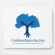 UnSilentMajority.Org Mousepad