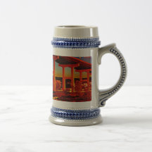 Unter der Brücke Kaffeetasse