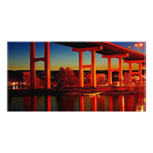 Unter der Brücke Photokarte
