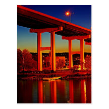Unter der Brücke Postkarten