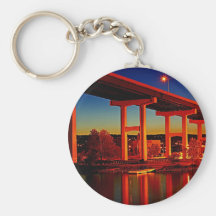 Unter der Brücke Schlüsselanhänger