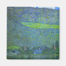 Unterach beim Attersee durch Gustav Klimt Kühlschrankmagnete