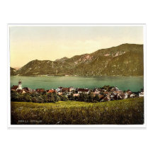 Unterach, I., Oberösterreich, Austro-Ungarn selten Postkarte