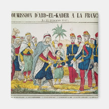 Unterordnung von Abd ELKader zu Henri d'Orleans Magnete
