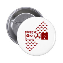 Unterstützen Sie es herauf Knopf Anstecknadelbutton