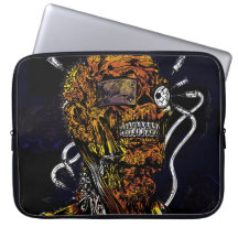 Untote Zombie-Mama-Freaky Typ Laptop Schutzhüllen