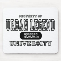 Urban- legenduniversität mousepads