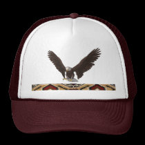 Ureinwohner-Eagle-Hut kappen