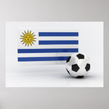 Uruguay-Fußball Plakate