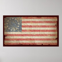 US-Flagge 1776 Posterdruck