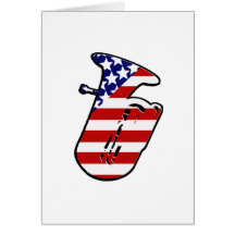 US FlaggeTuba Karte
