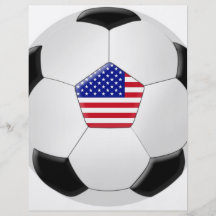 US-Fußball Flyer Druck