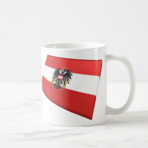 US- u. Österreich-Flaggen Teetasse