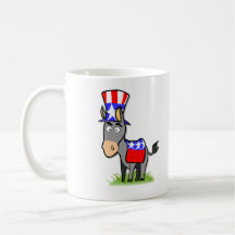 US-Wahl-Demokrat-Becher Kaffeehaferl