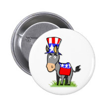 US-Wahl-Demokrat-Knopf Anstecknadelbuttons