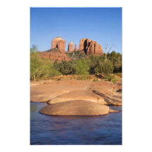 USA, AZ, Kathedralen-Felsen an der roten Felsen-Üb Kunst Photo