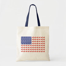 USA-Dackel Tragetasche