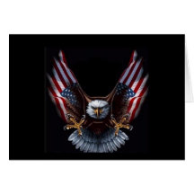 USA EAGLE GRUßKARTEN