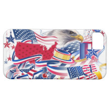 USA Flag Etui Fürs iPhone 5