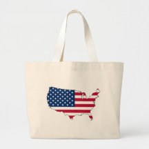 USA-Flaggenkarte Taschen